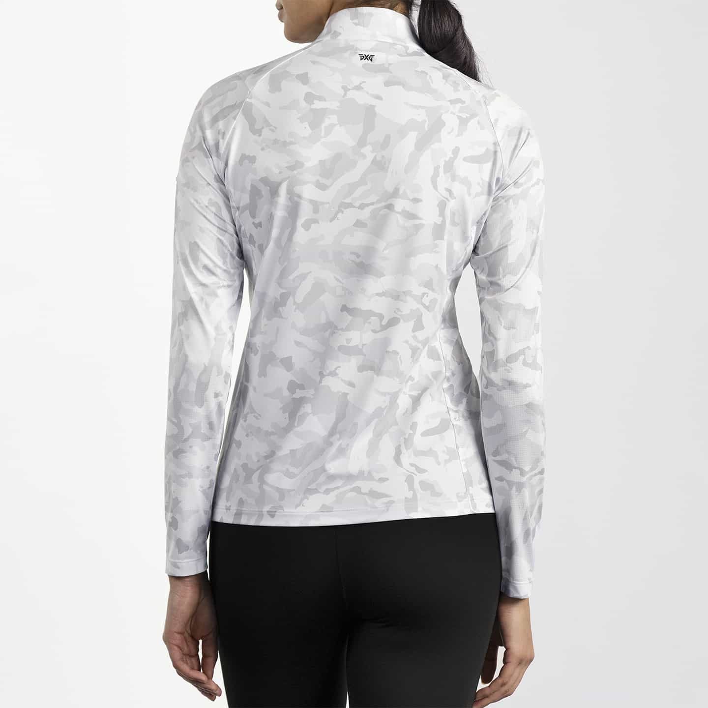 Chandail Essential Fairway Camo À Fermeture À Glissière 1/4 Pour Femmes