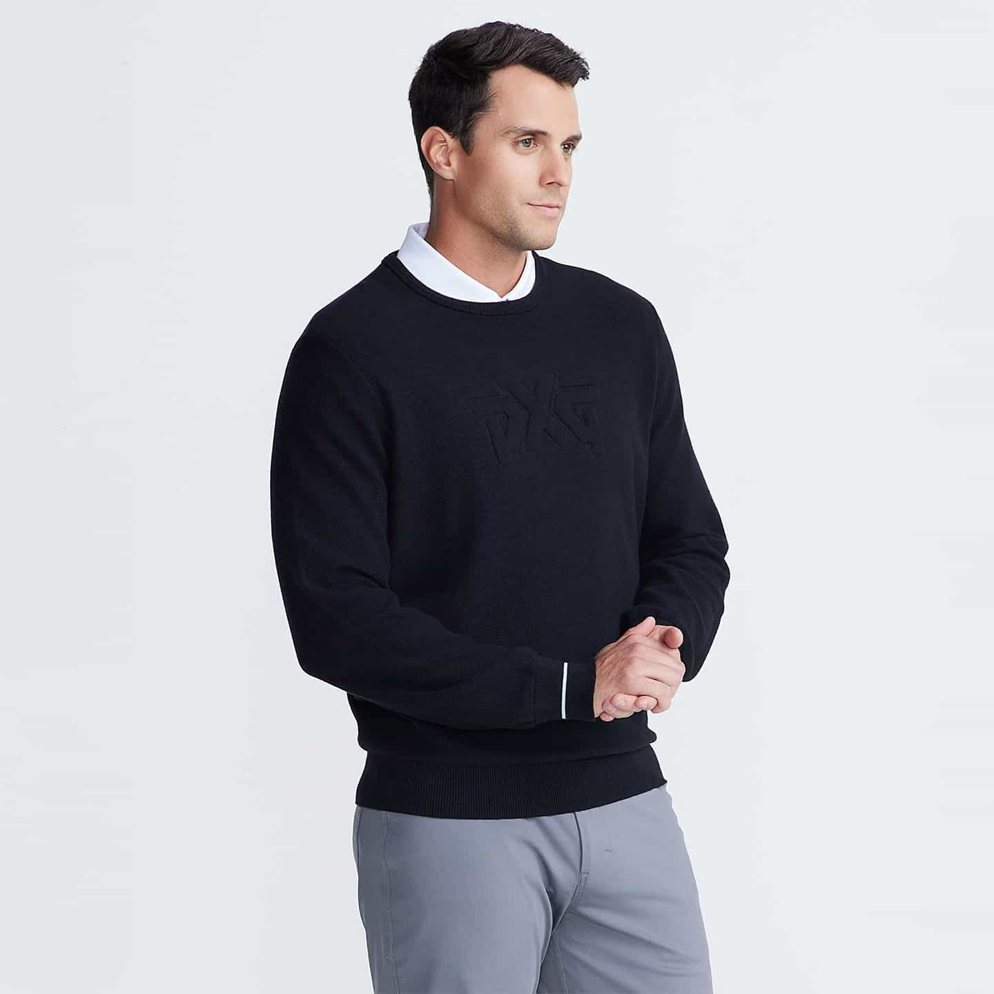 Chandail À Col Rond Pour Hommes
