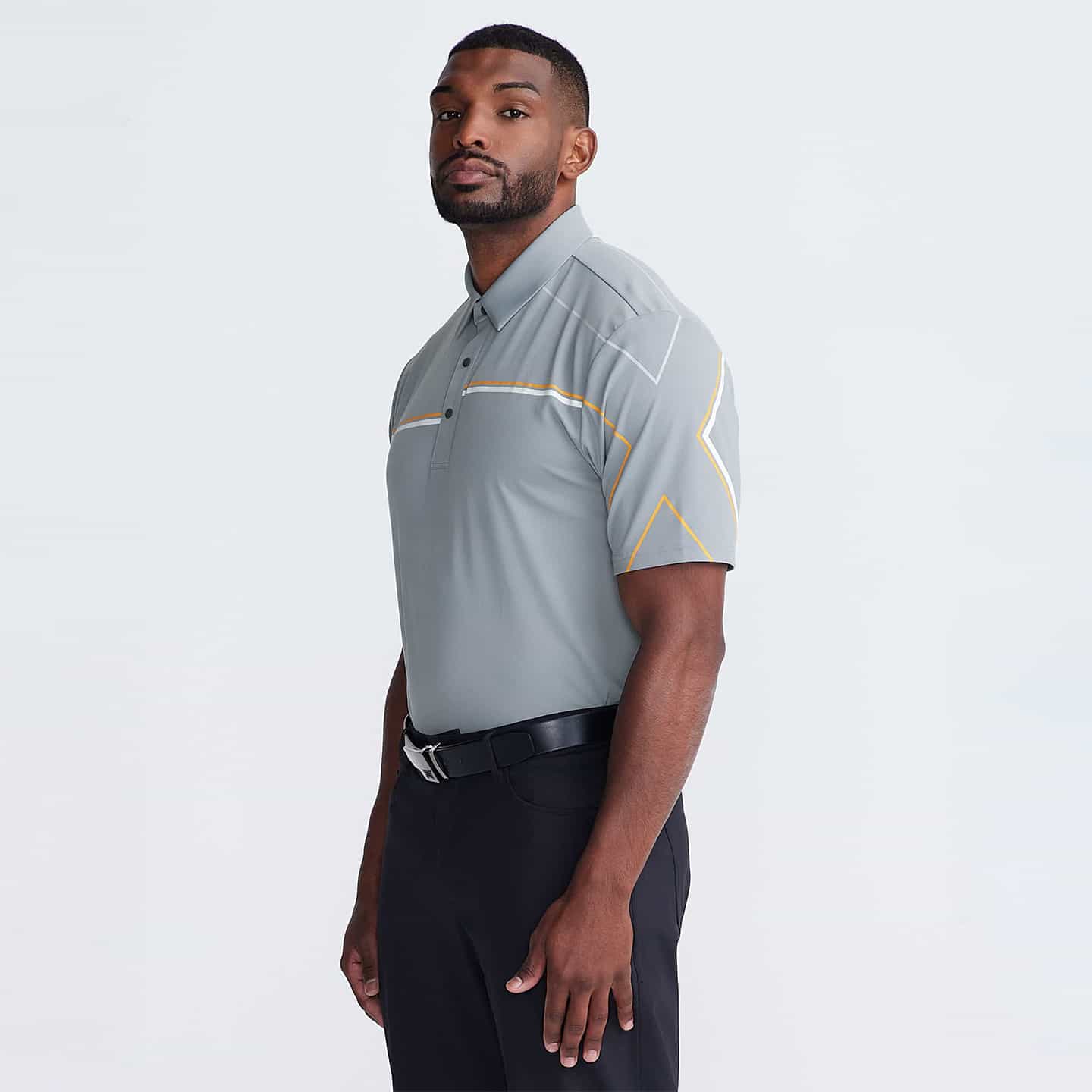 Polo à Manches Texturées Comfort Fit X Pour Homme