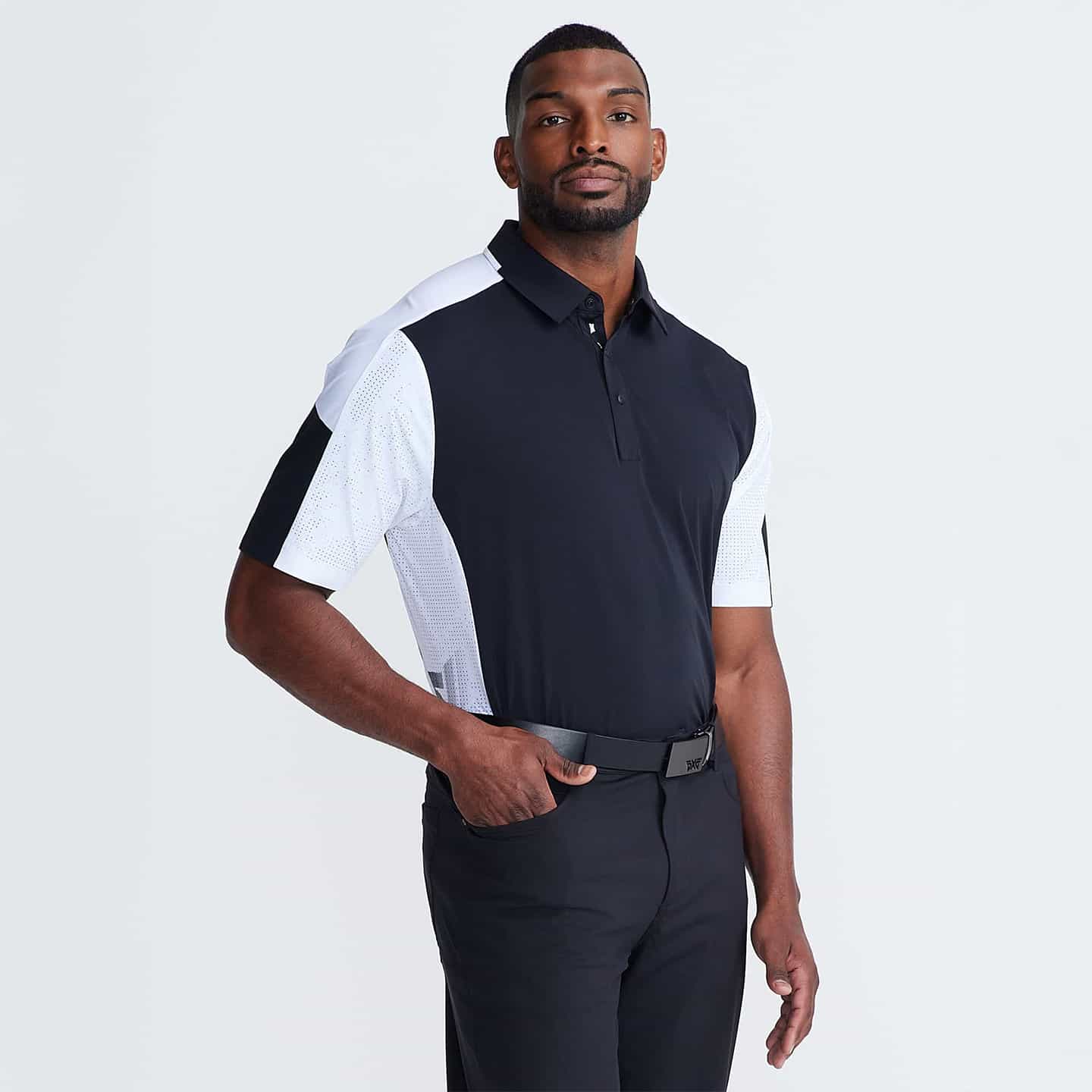 Polo à Logo Sur le Côté Pour Hommes