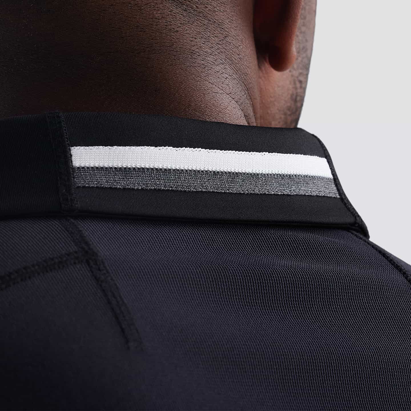 Polo À Manche Longue Et Couture À L’Arrière Pour Hommes