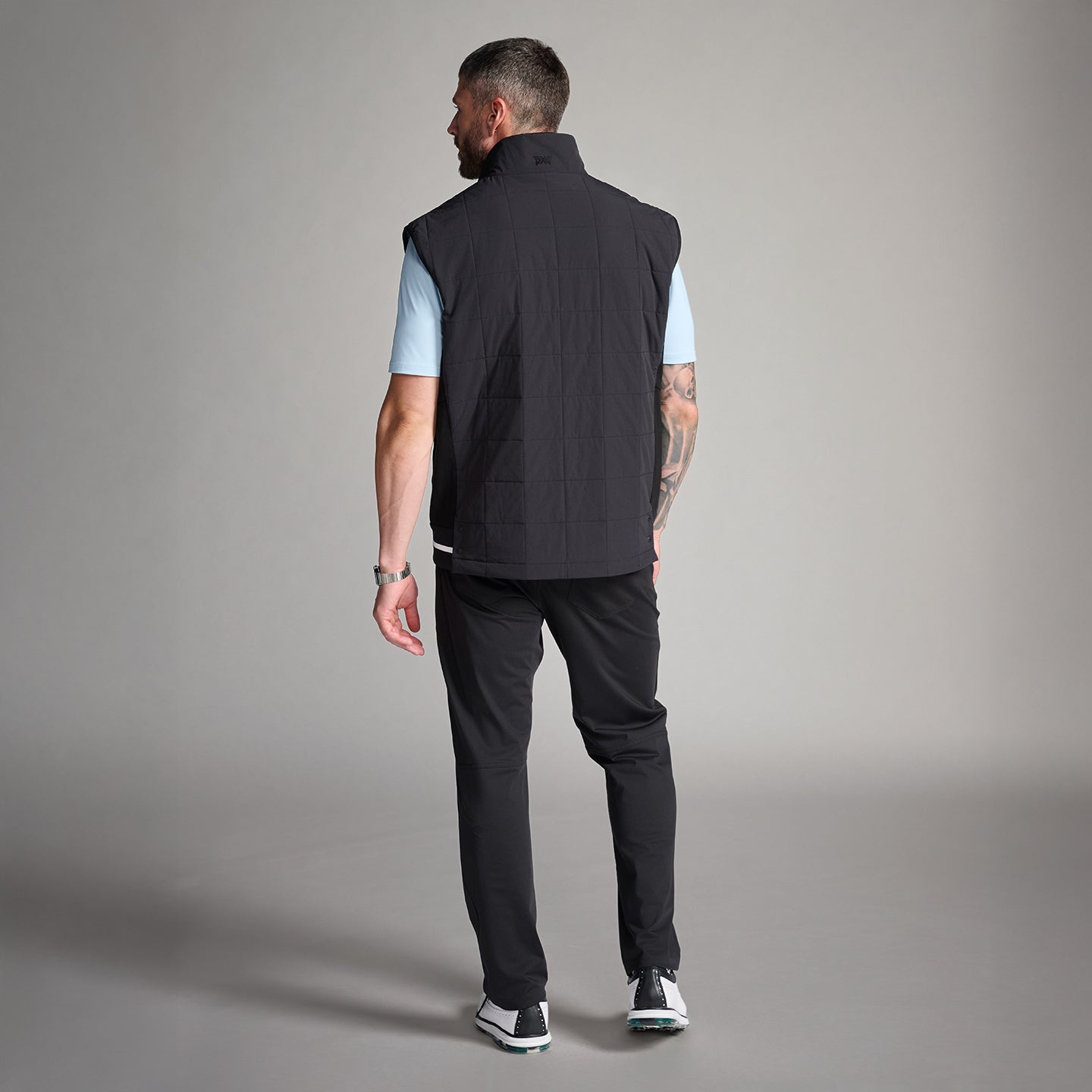 Veste matelassée à demi-glissière
