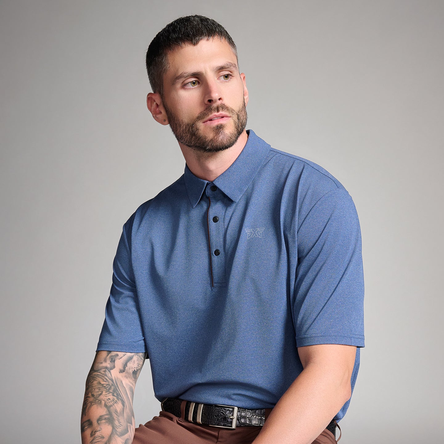 Polo Bleu Denim