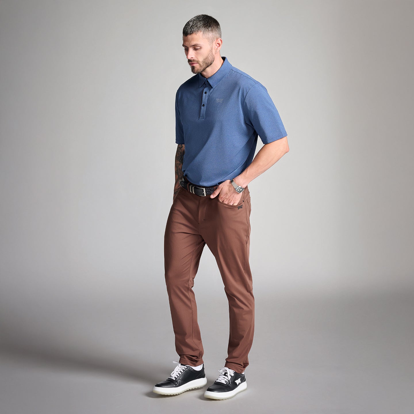 Polo Bleu Denim