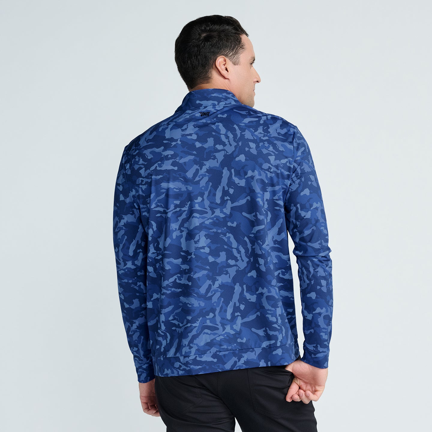 Men's Essential Fairway Camo 1/4 Zip Pullover