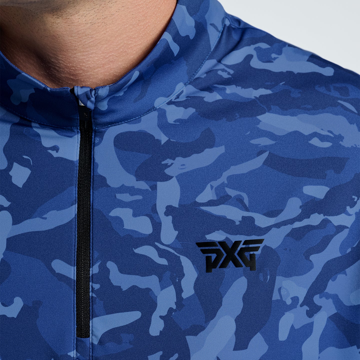 Men's Essential Fairway Camo 1/4 Zip Pullover