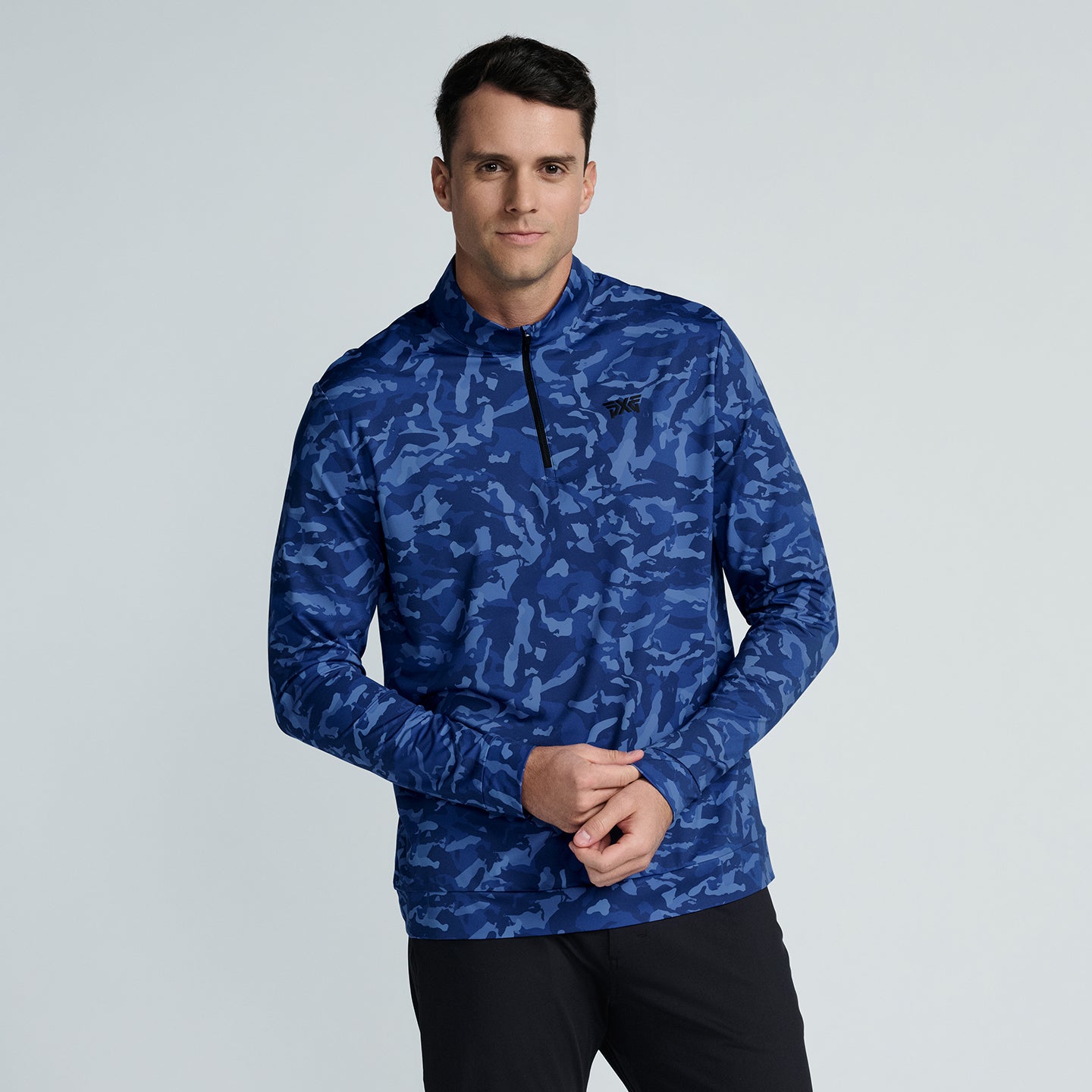 Men's Essential Fairway Camo 1/4 Zip Pullover