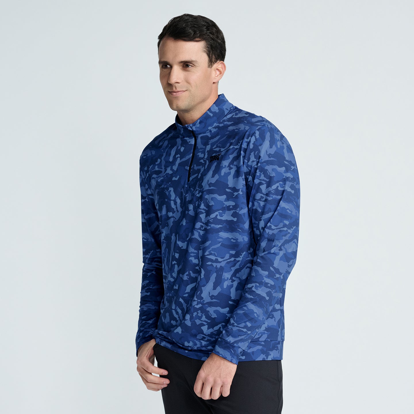 Men's Essential Fairway Camo 1/4 Zip Pullover