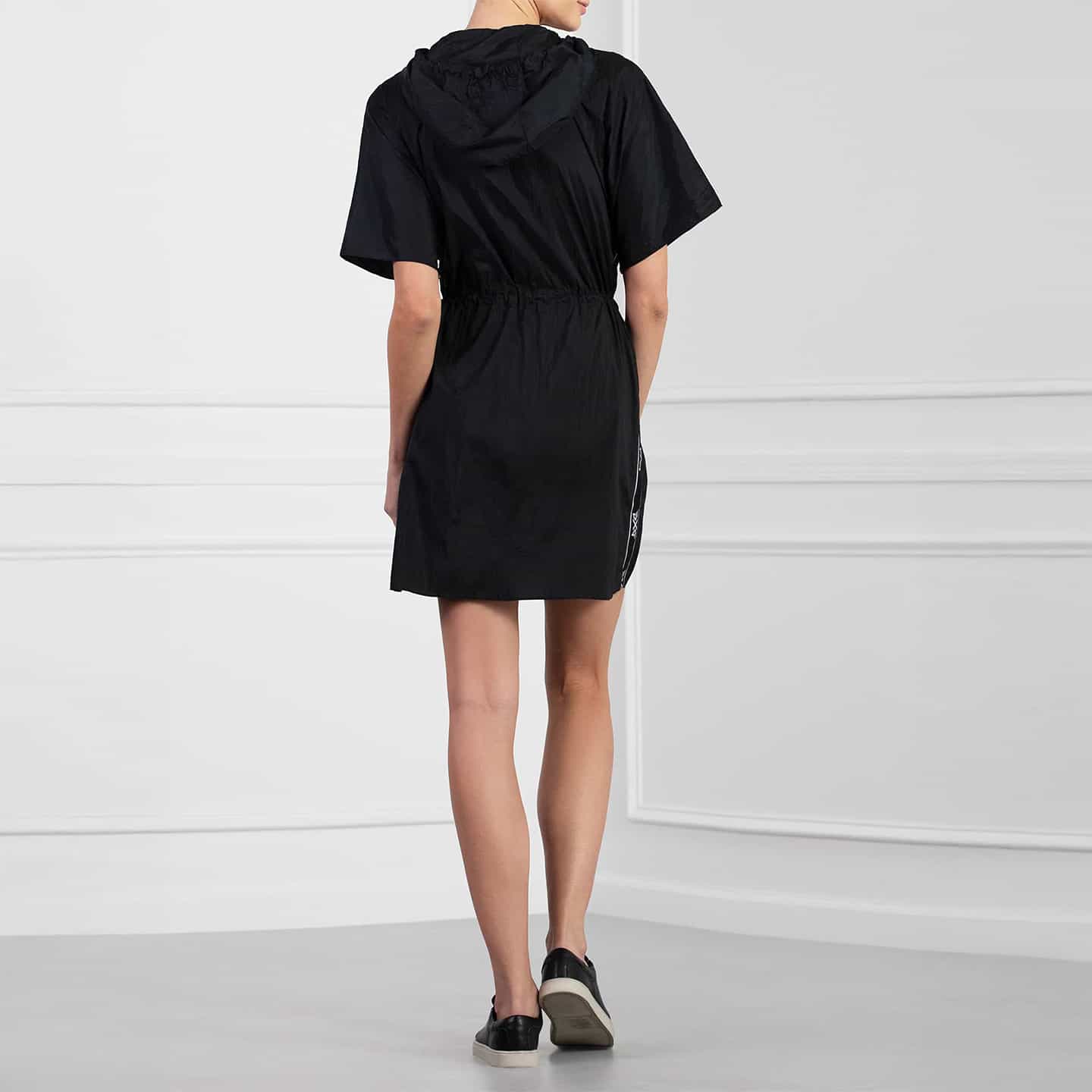 Robe à Capuchon Cintrée à la Taille Pour Femme