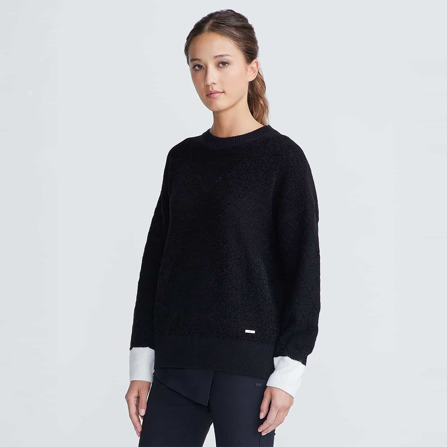 Chandail Argyle X Pour Femmes