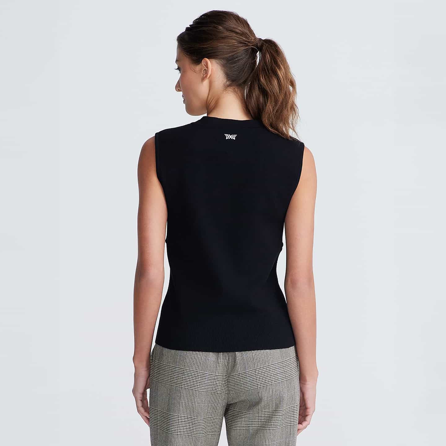 Gilet De Style Universitaire Avec Col En V Profond Pour Femmes