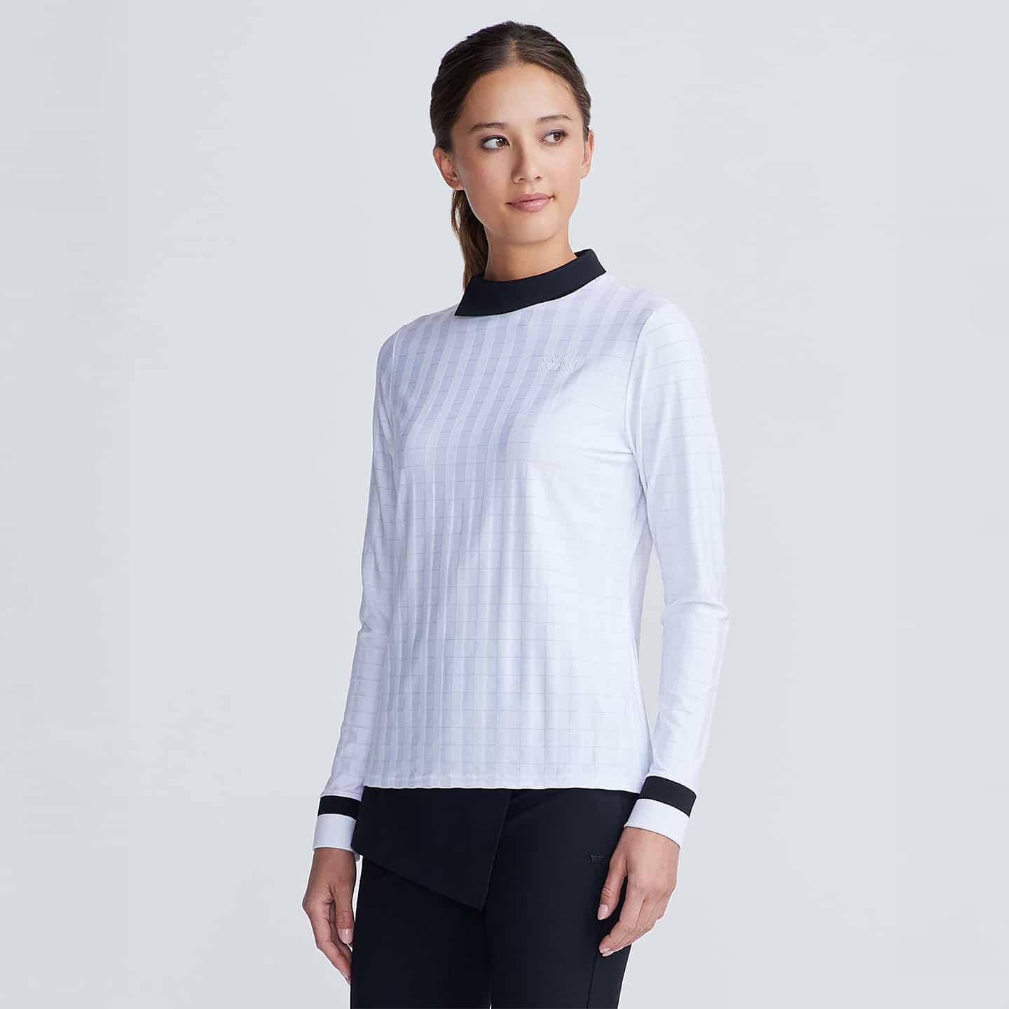 Chandail Asymétrique À Col Cheminée Pour Femmes