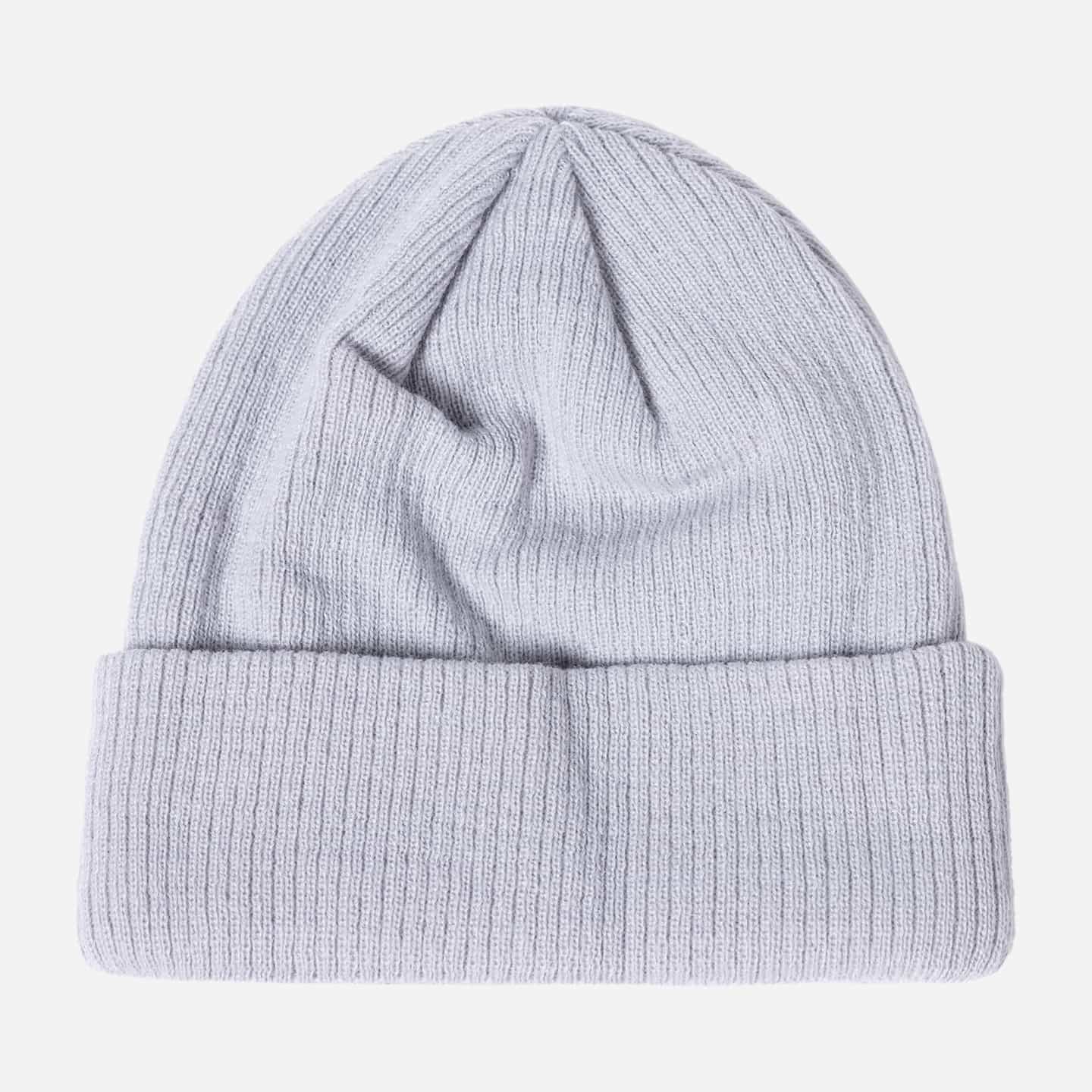 Bonnet En Tricot Côtelé Étiquette Logo