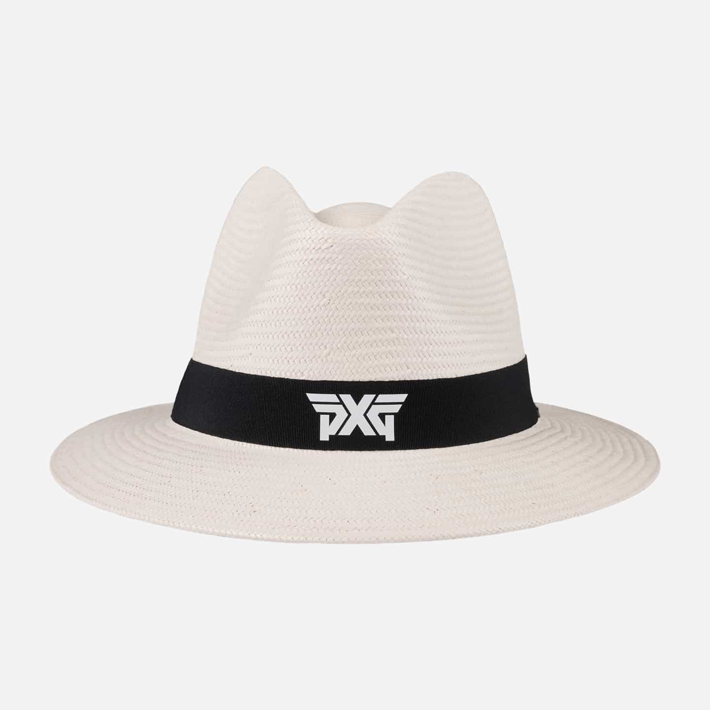 Banded Fedora Straw Hat