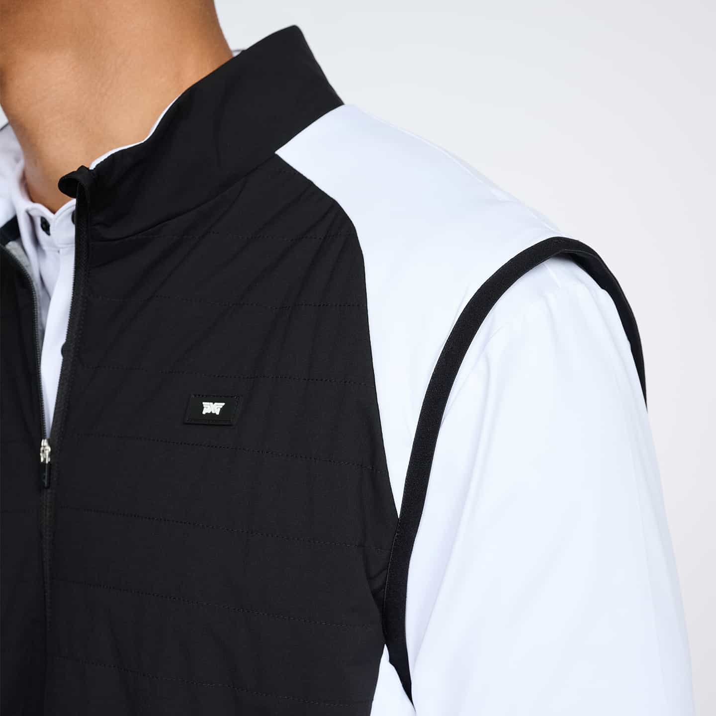 Men's 1/2 Zip Hybrid Vest