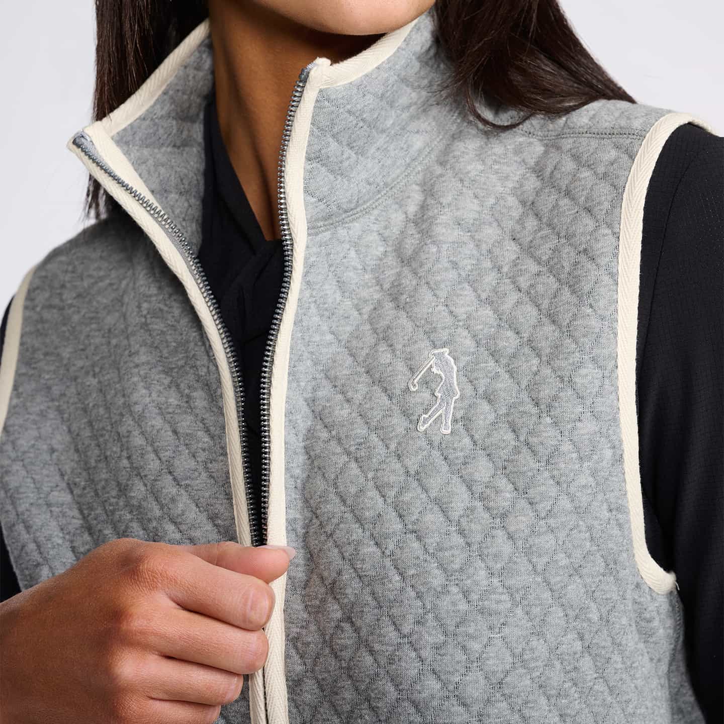 Gilet Matelassé Boyfriend Pour Femmes