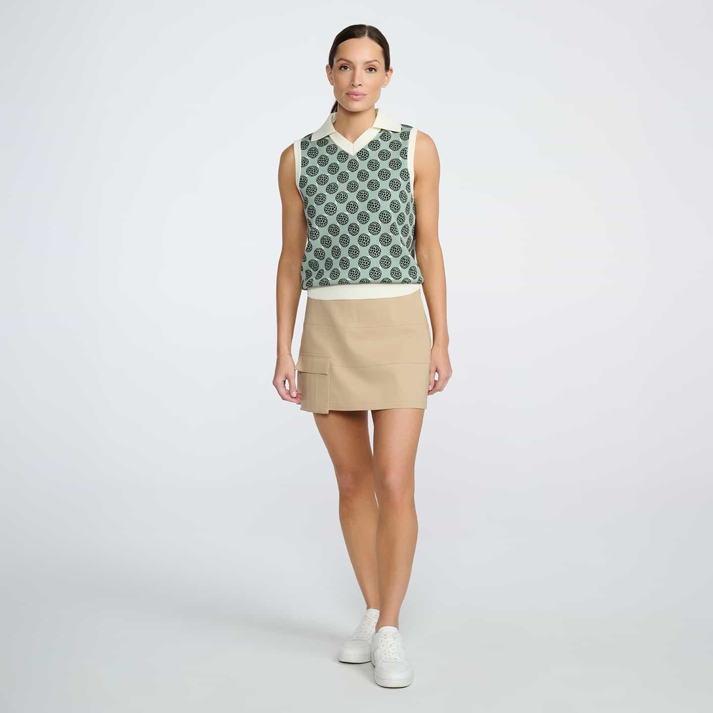 Top Sans Manches À Motif De Balle De Golf