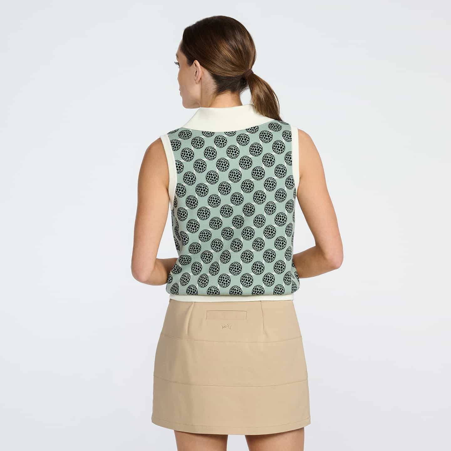 Top Sans Manches À Motif De Balle De Golf