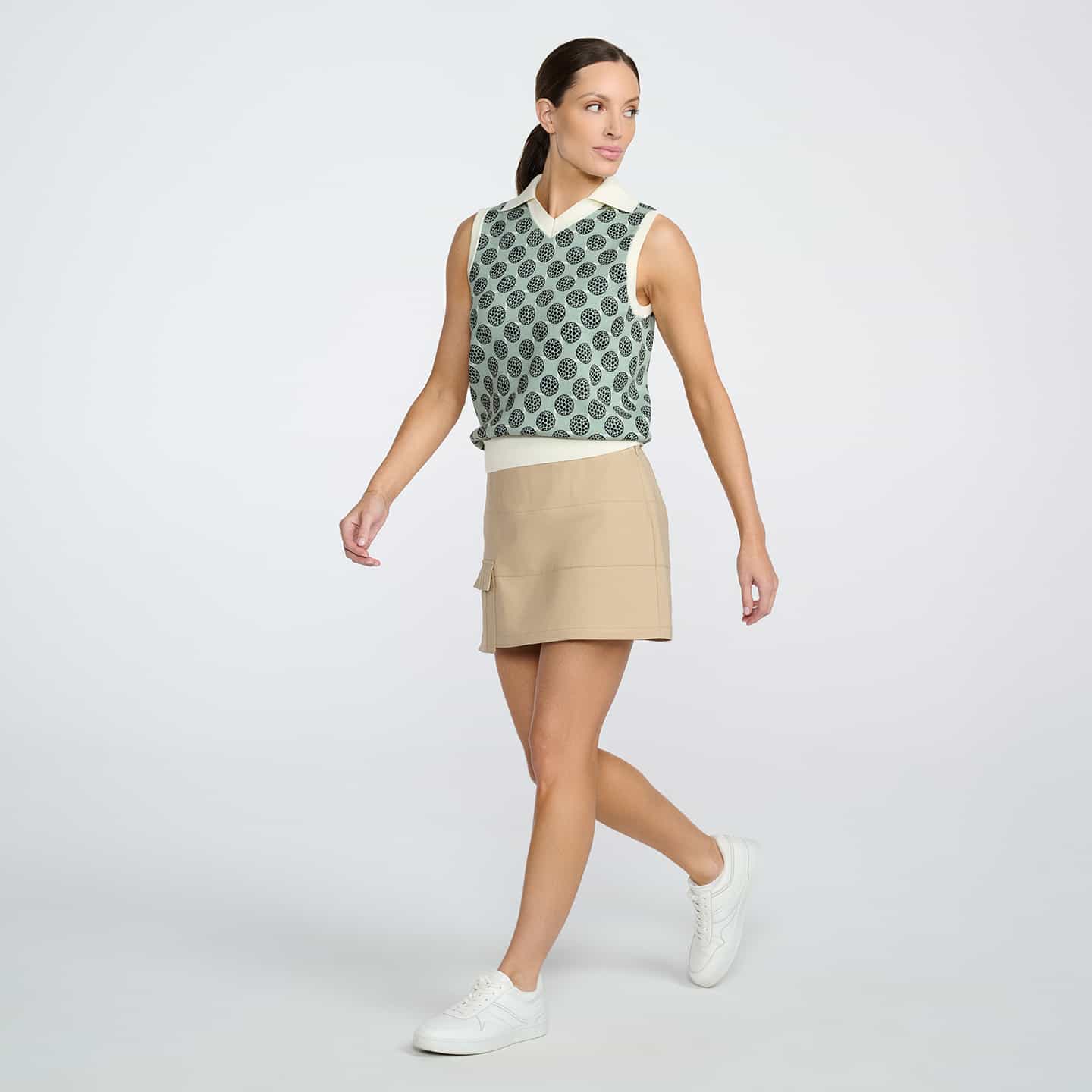 Top Sans Manches À Motif De Balle De Golf