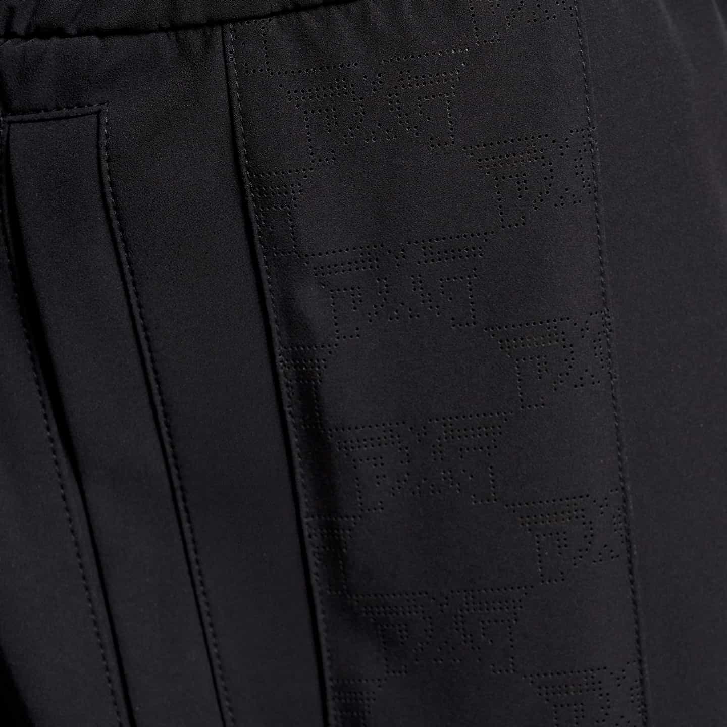 Women's Perforated Logo Wide Leg Trouser