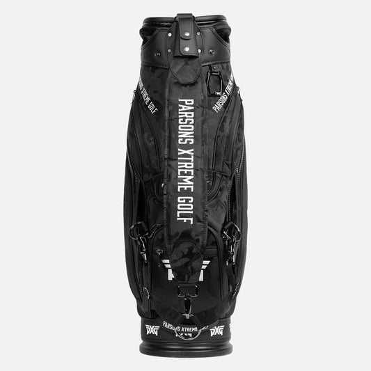 2022 Jacquard Woven Fairway Camo Tour Bag - Black - PXG Canada