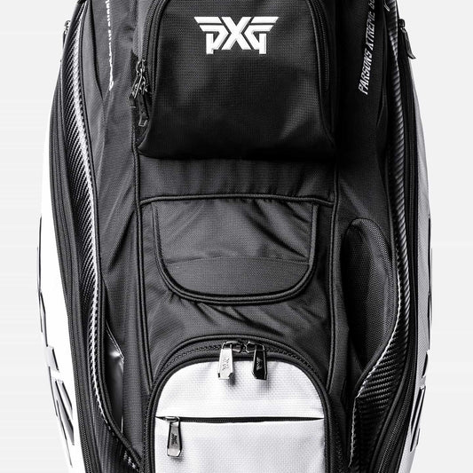 2023 PXG Lightweight Cart Bag - White/Black - PXG Canada