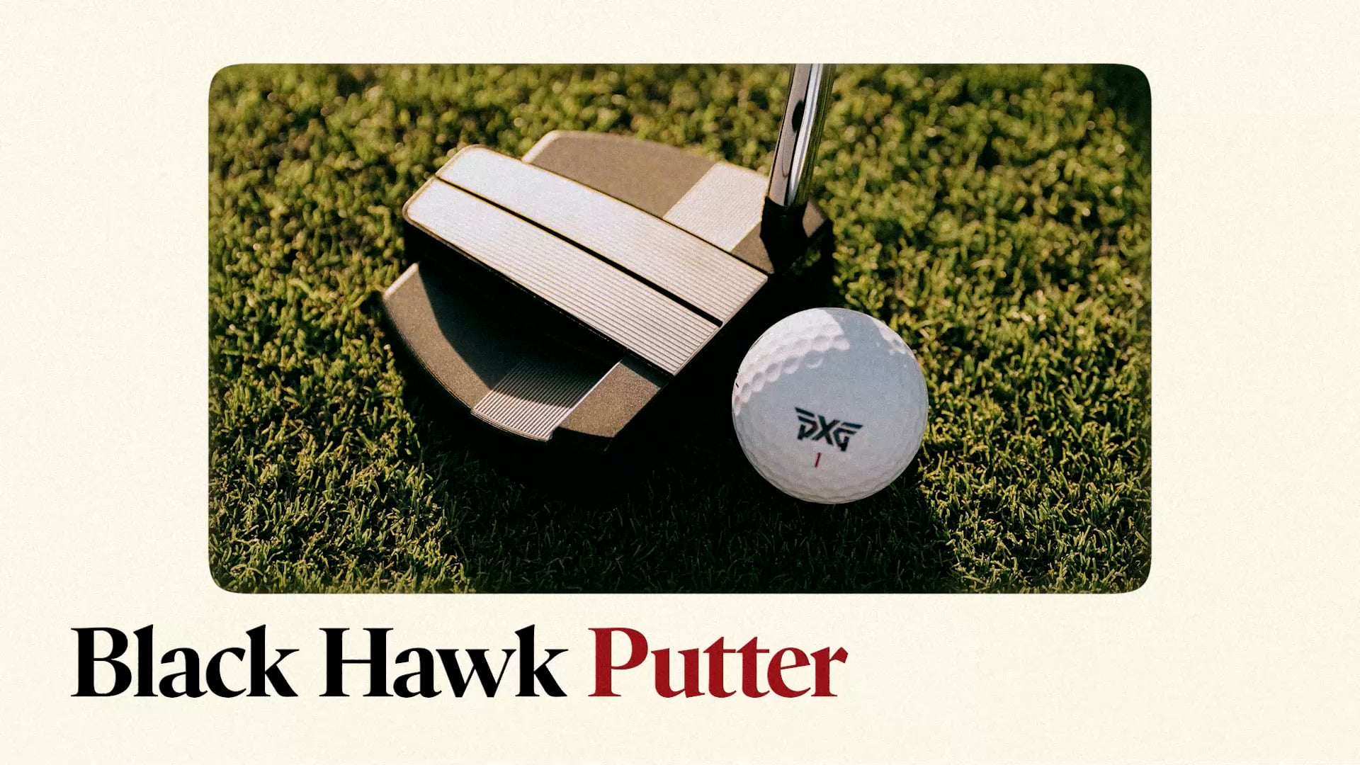 Black Hawk Putter | Beginner Putter | PXG Canada