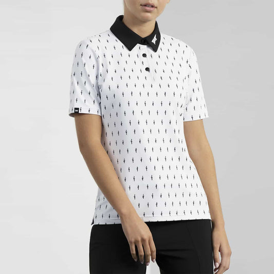 Women's Cactus Print Polo - PXG Canada