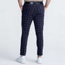 Men's Windowpane Slim Trousers