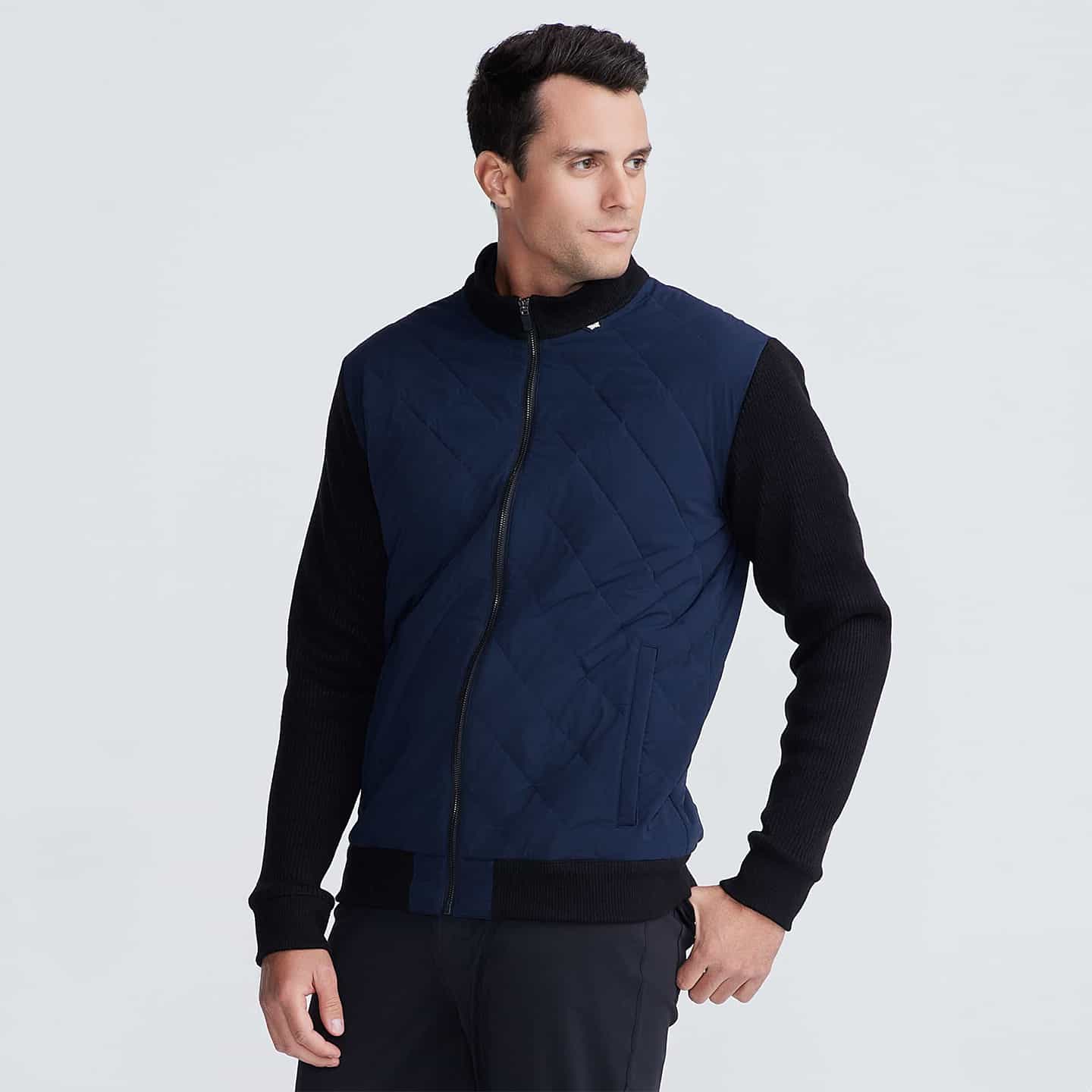 Veste Matelassée En Coton Ouaté Hybride Pour Hommes