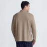 Men's Windowpane 1/4 Zip Pullover