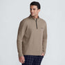 Men's Windowpane 1/4 Zip Pullover