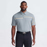 Men's X Sleeve Texture Polo