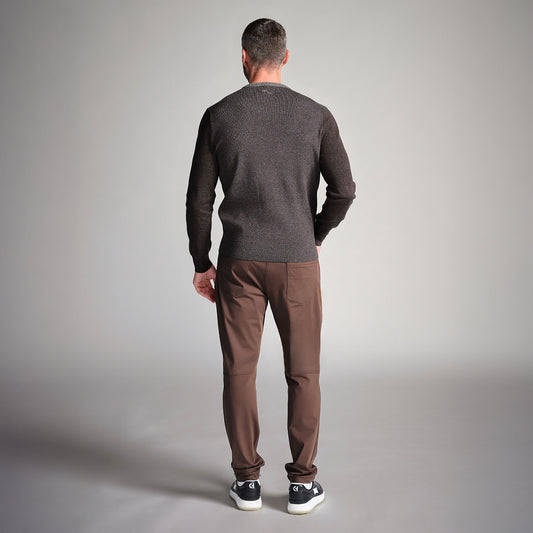 Men's Multi Yarn Mélange Crewneck Sweater - PXG Canada