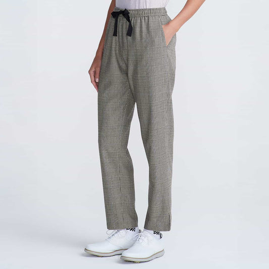 Women's Prince Of Wales Drawstring Trousers - PXG Canada