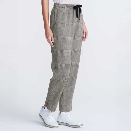 Women's Prince Of Wales Drawstring Trousers - PXG Canada