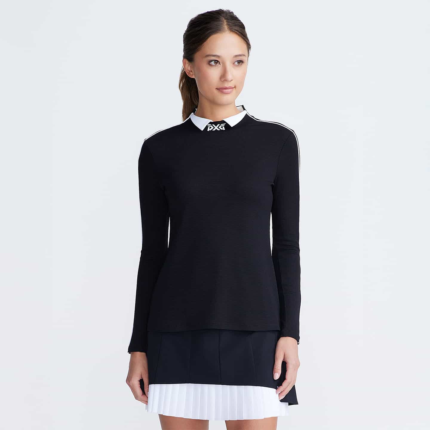 Women's Peekaboo Collar Pullover