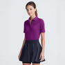 Women's Classic Ribbed Collar Polo