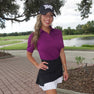 Women's Classic Ribbed Collar Polo