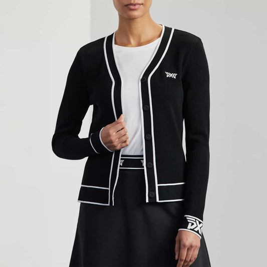 Women's Varsity V-Neck Cardigan - PXG Canada