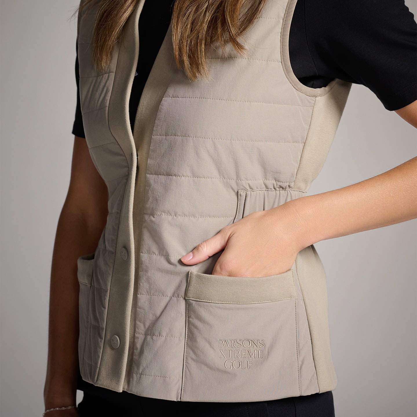 Women's Cardigan Hybrid Vest