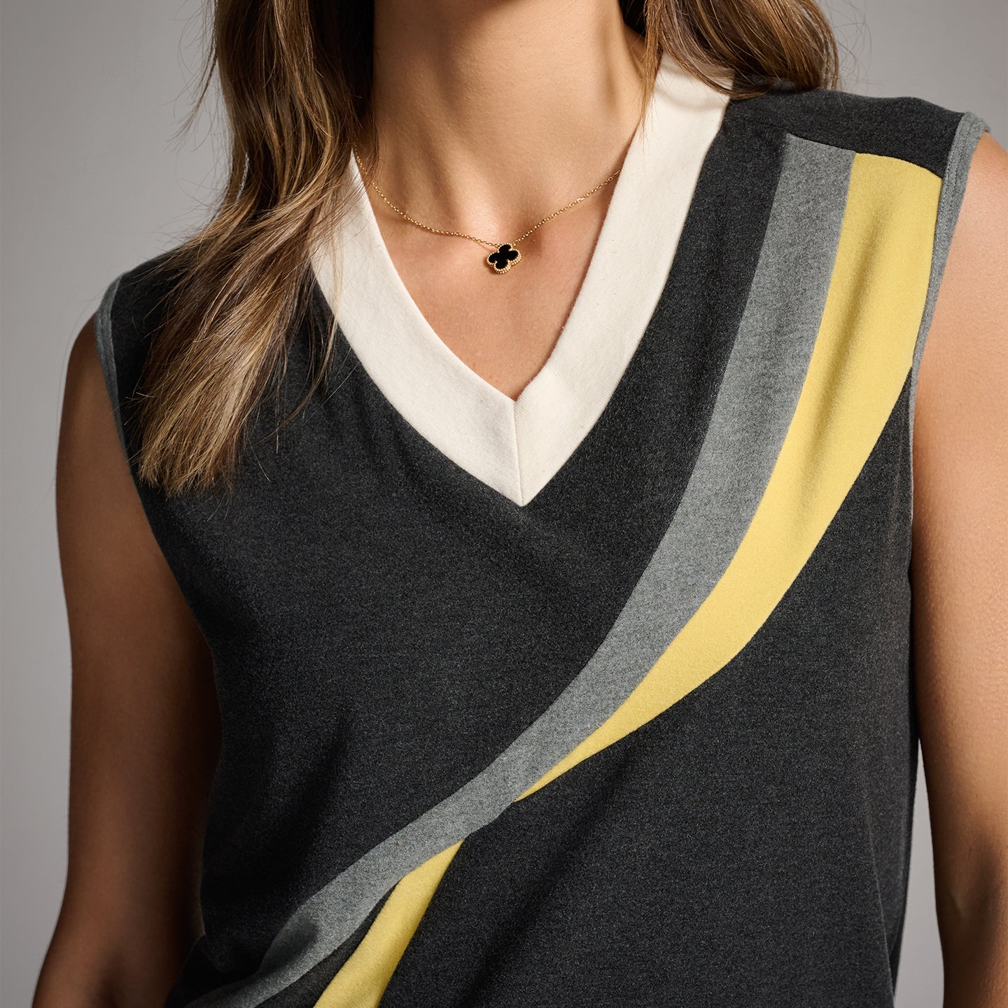 Women's Retro Golf Sleeveless Top