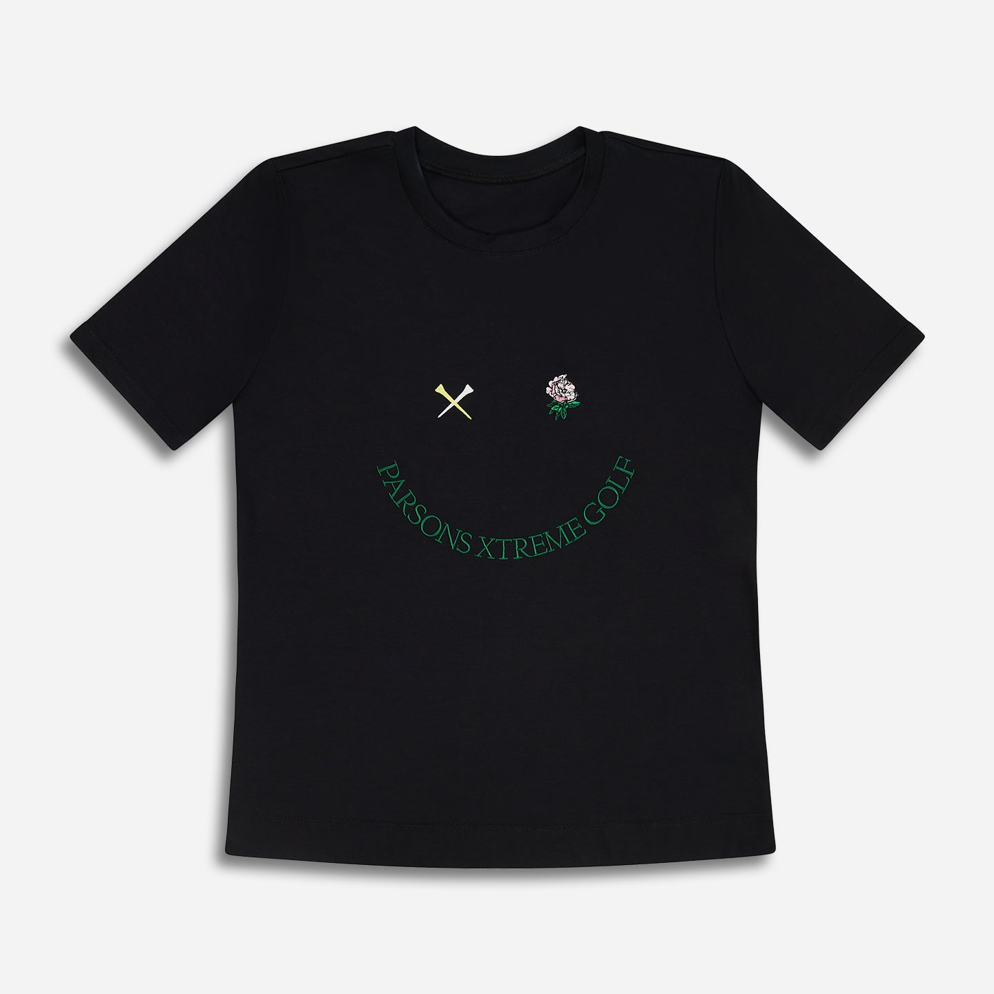 Women's Putt On A Happy Face Tee