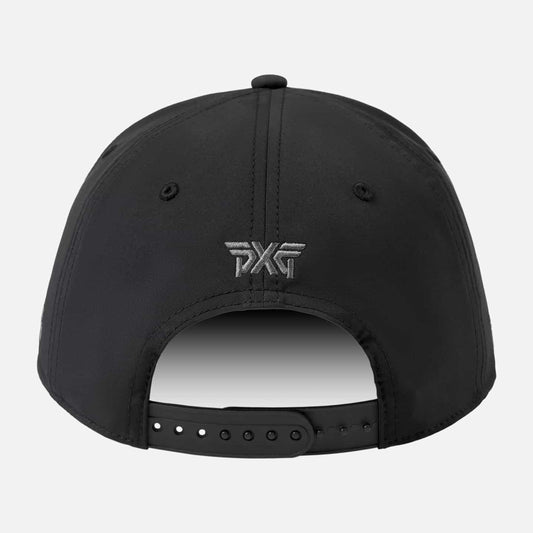 2024 Darkness Skull 6 Panel Curved Bill Snapback - Black - One Size - PXG Canada