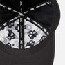 2024 Darkness Skull 6 Panel Curved Bill Snapback - Black - One Size