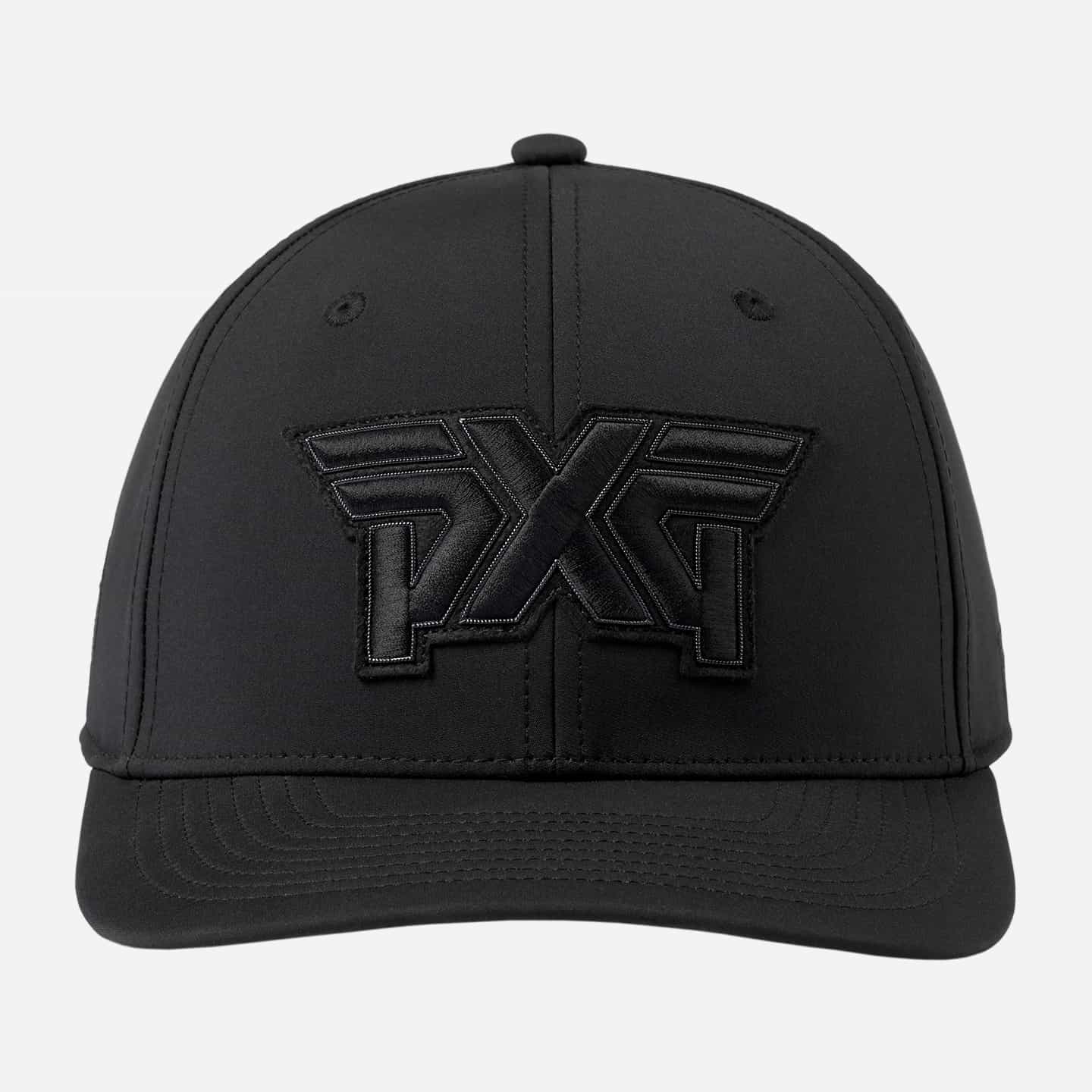 2024 Darkness 6 Panel Curved Bill Snapback - Black - One Size