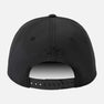 2024 Darkness 6 Panel Curved Bill Snapback - Black - One Size