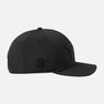 2024 Darkness 6 Panel Curved Bill Snapback - Black - One Size