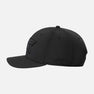 2024 Darkness 6 Panel Curved Bill Snapback - Black - One Size