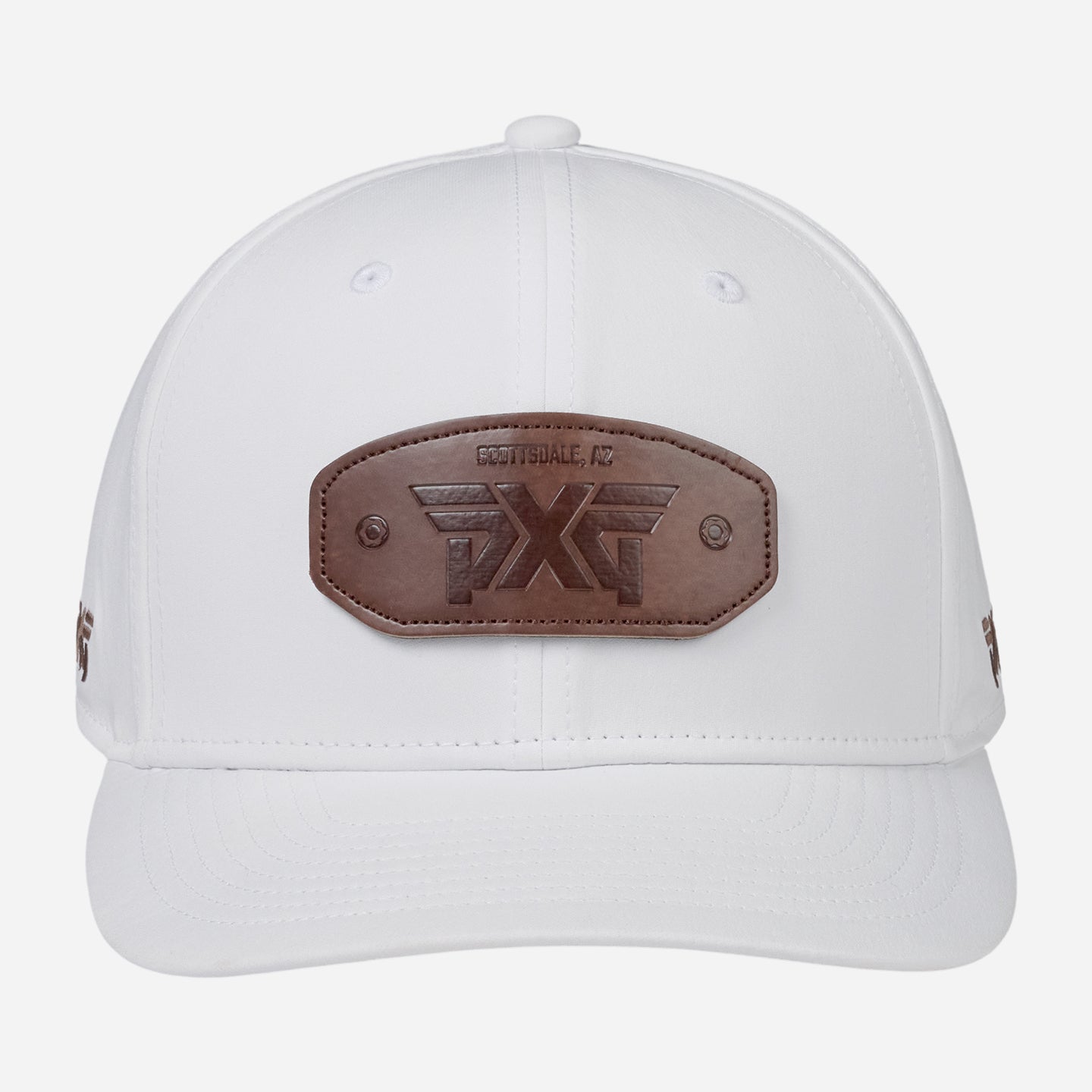 6-Panel Curved Bill Snapback Patch Cap